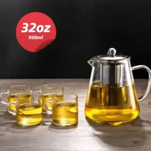 bc2e108ad3a0463ba5bbb4114b365d9e-goods~1 5pcs Glass Teapot and Cup