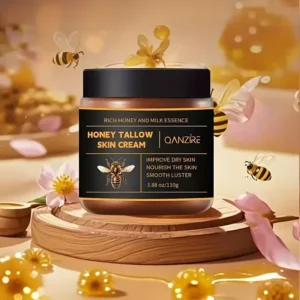 Hexagonal Glass Honey