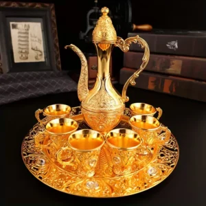 European Style Tea Set ( Golden )